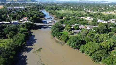 Fotos dia 20 de maio após abertura  das comportas'