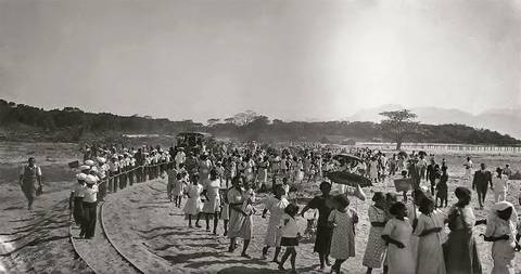 Visita do Presidente Getúlio Vargas '