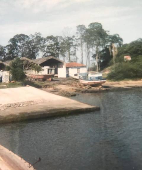 Estaleiro no século passado'