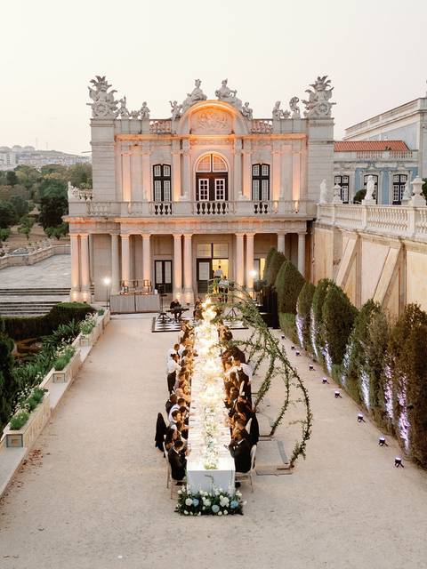wedding Portugal Palacio Queluz'