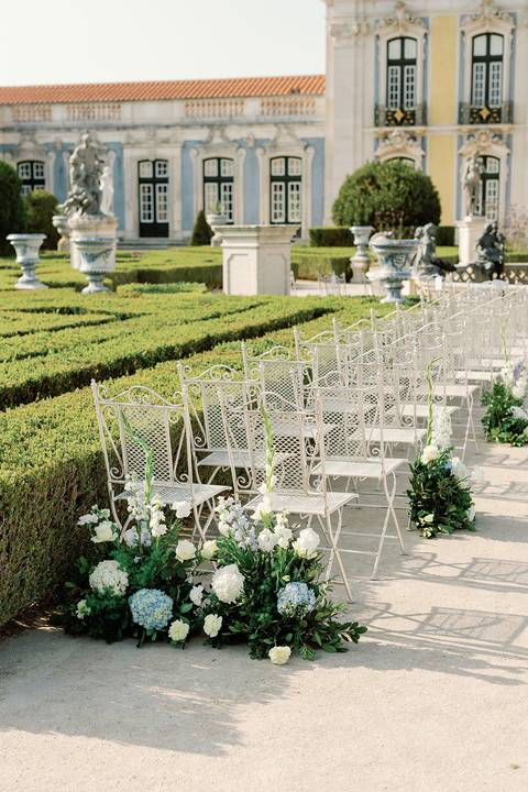 wedding Portugal Palacio Queluz'