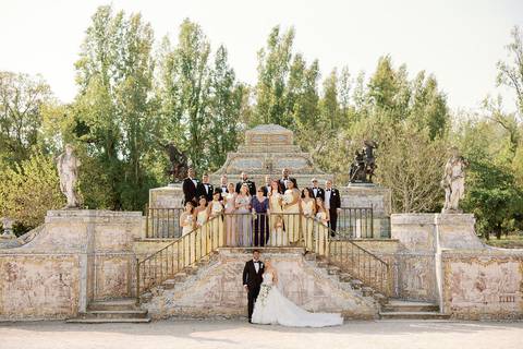 wedding Portugal Palacio Queluz'