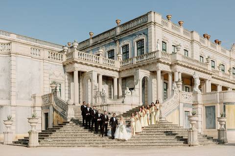wedding Portugal Palacio Queluz'