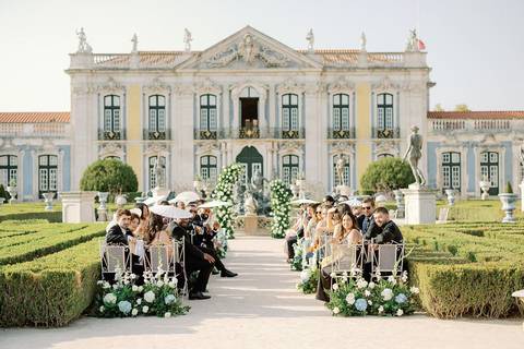 wedding Portugal Palacio Queluz'
