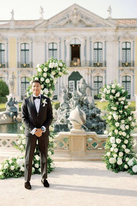 wedding Portugal Palacio Queluz'