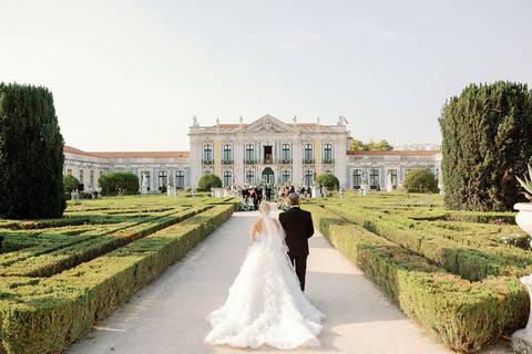 wedding Portugal Palacio Queluz'