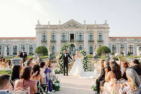 wedding Portugal Palacio Queluz'