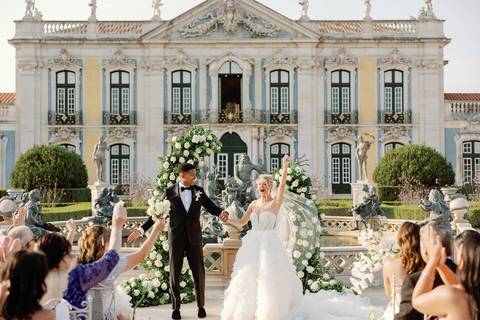 wedding Portugal Palacio Queluz'
