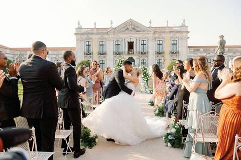 wedding Portugal Palacio Queluz'