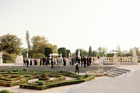 wedding Portugal Palacio Queluz'
