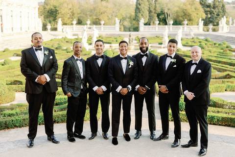 wedding Portugal Palacio Queluz'