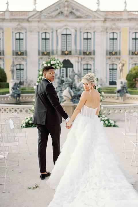 wedding Portugal Palacio Queluz'