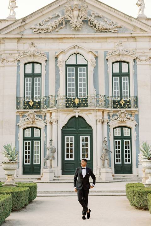 wedding Portugal Palacio Queluz'