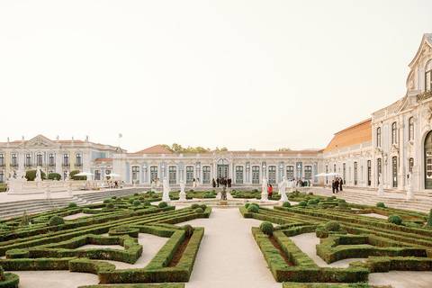wedding Portugal Palacio Queluz'