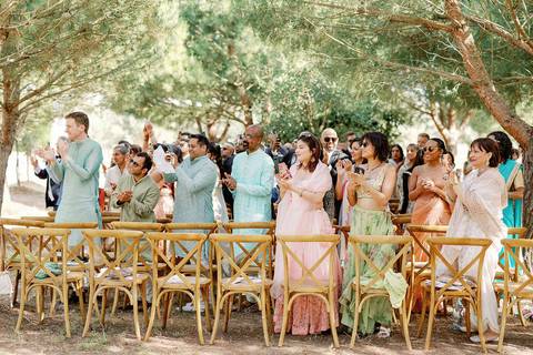 Traditional Baraat at Torre de Palma in Alentejo'
