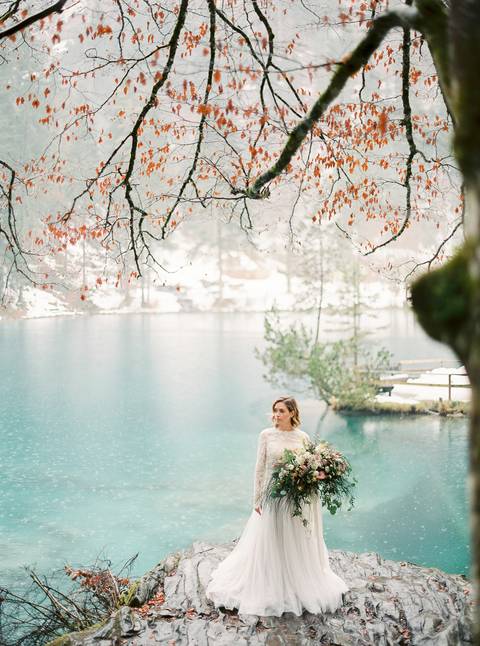  destinationwedding, PortugalPhotographer, lovethedress, fineartphotography, fineartfilm, Switzerland, stylemepretty, rainywedding, winter, weddingswitzerland, blausee, romanticsession, winterwedding, rainy, rainyweddingday, lake, blauseelake'