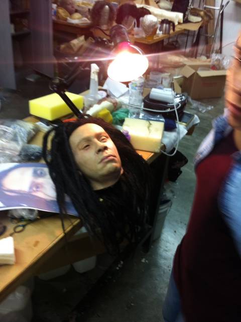 Jonas passando pelo cabelereiro'