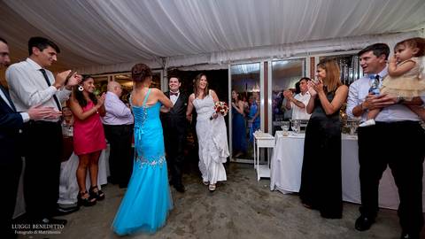 Entrada de los novios'