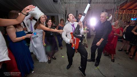 Sopladora en casamiento'