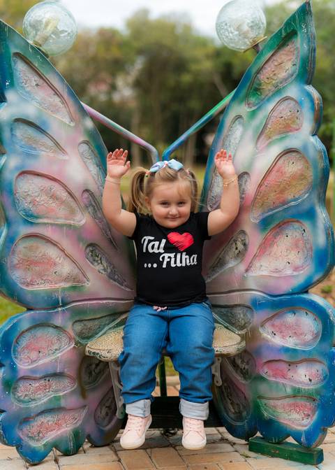 Uma borboletinha no ecoparque'