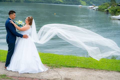 Ensaio do casal no Porto Goio En'