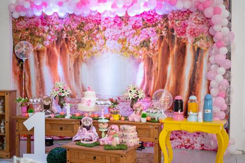 Decoração primorosa da galera da Toka da Coruja'