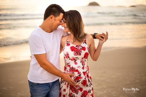 ensaio_gestante_amanhecer_governador_celso_ramos__praia_de_palmas'