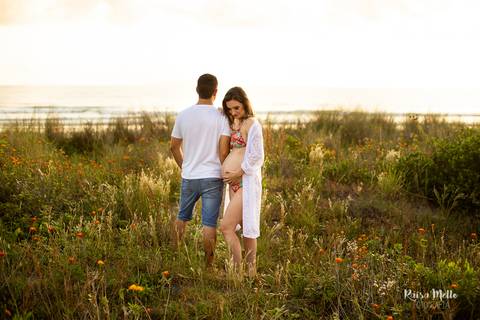 ensaio_gestante_amanhecer_governador_celso_ramos__praia_de_palmas'