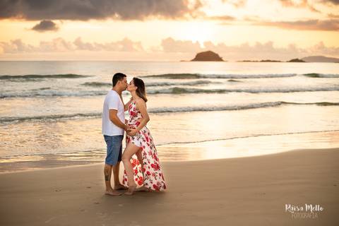 ensaio_gestante_amanhecer_governador_celso_ramos__praia_de_palmas'