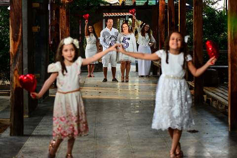 Casamento | Bodas de Papel | Capela | Casa da Meia Hora | Irecê, Bahia | Senhoria e Robson'