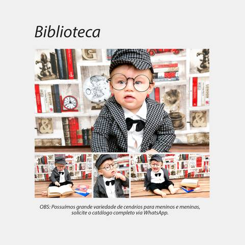 Ensaio infantil Biblioteca'