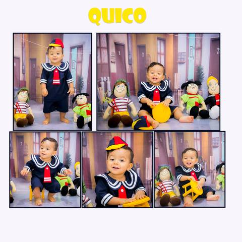 Ensaio infantil Turma do chaves- Kiko'