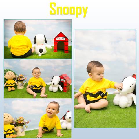 Ensaio infantil Snoopy'
