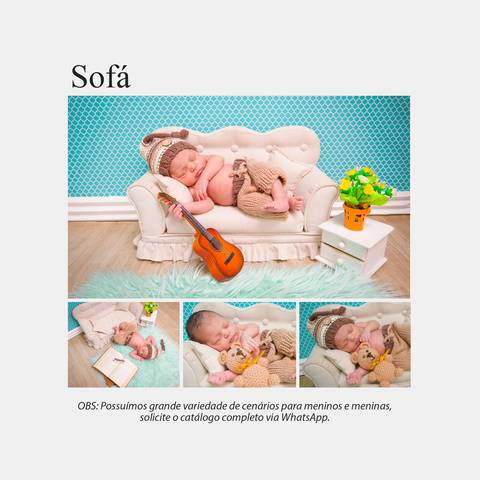Sofá para criança de 1 mês a 4 meses'