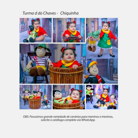 Ensaio infantil turma do chaves- Chiquinha'