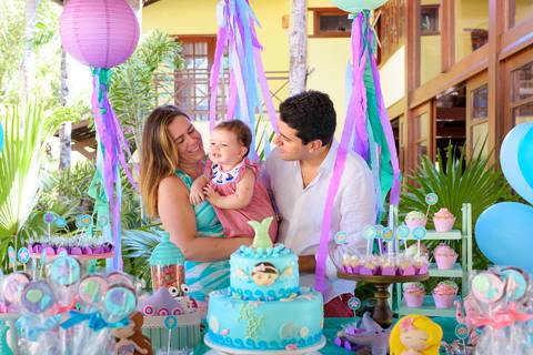 Fotografia Festa Infantil: 1 ano de Elisa, em Itacimirim/BA.'