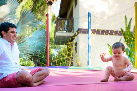 Fotografia Festa Infantil: 1 ano de Elisa, em Itacimirim/BA.'