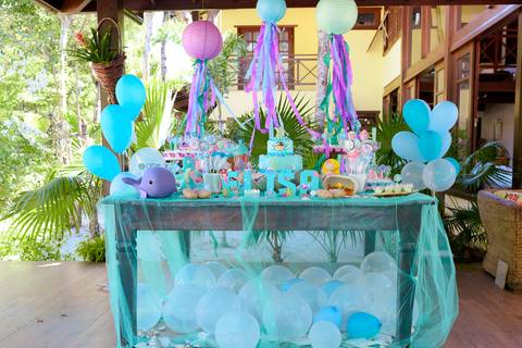 Fotografia Festa Infantil: 1 ano de Elisa, em Itacimirim/BA.'