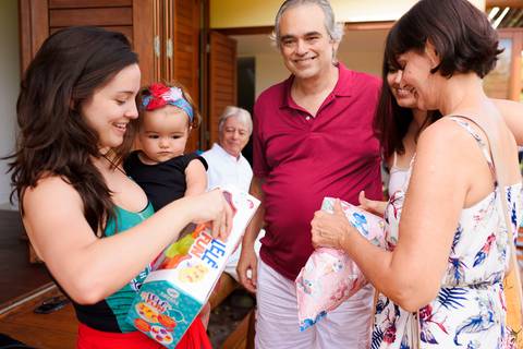 Fotografia Festa Infantil: 1 ano de Catarina, em Costa do Sauípe/BA.'