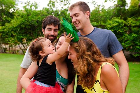 Fotografia Festa Infantil: 1 ano de Catarina, em Costa do Sauípe/BA.'
