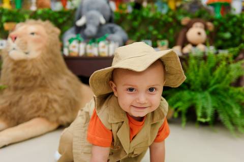 Fotografia Festa Infantil: 1 ano de Felipe, Buffet Na Selva, em Salvador/BA.'