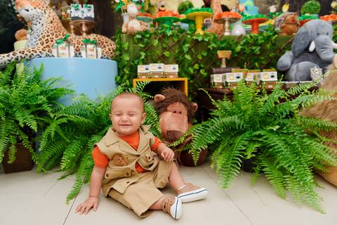 Fotografia Festa Infantil: 1 ano de Felipe, Buffet Na Selva, em Salvador/BA.'