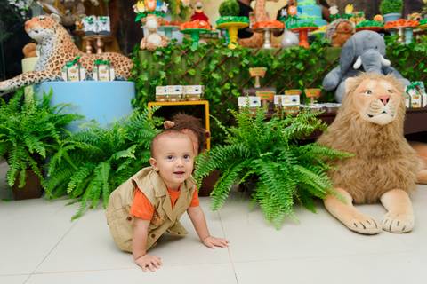 Fotografia Festa Infantil: 1 ano de Felipe, Buffet Na Selva, em Salvador/BA.'