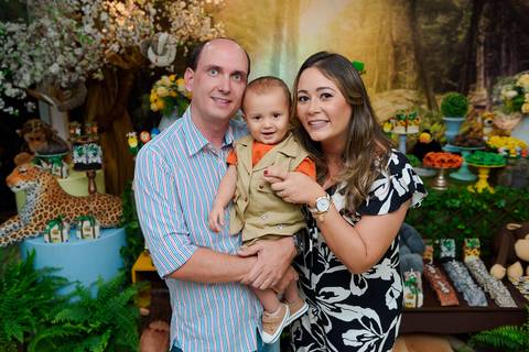 Fotografia Festa Infantil: 1 ano de Felipe, Buffet Na Selva, em Salvador/BA.'