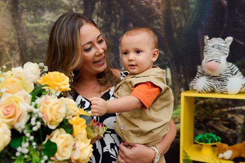 Fotografia Festa Infantil: 1 ano de Felipe, Buffet Na Selva, em Salvador/BA.'