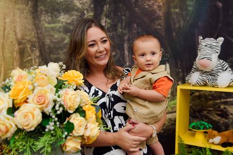 Fotografia Festa Infantil: 1 ano de Felipe, Buffet Na Selva, em Salvador/BA.'