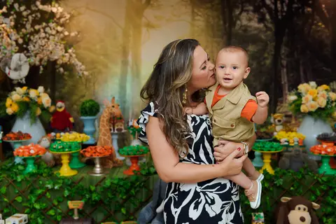 Fotografia Festa Infantil: 1 ano de Felipe, Buffet Na Selva, em Salvador/BA.'