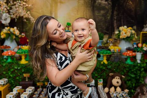 Fotografia Festa Infantil: 1 ano de Felipe, Buffet Na Selva, em Salvador/BA.'