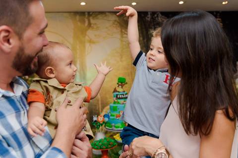Fotografia Festa Infantil: 1 ano de Felipe, Buffet Na Selva, em Salvador/BA.'