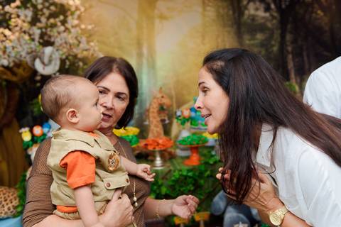 Fotografia Festa Infantil: 1 ano de Felipe, Buffet Na Selva, em Salvador/BA.'